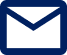 Icon mail bleu foncé