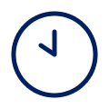 icon bleu temps